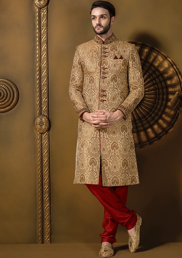 Wedding Sherwani by Silk and Sparkle – A Clothing Store